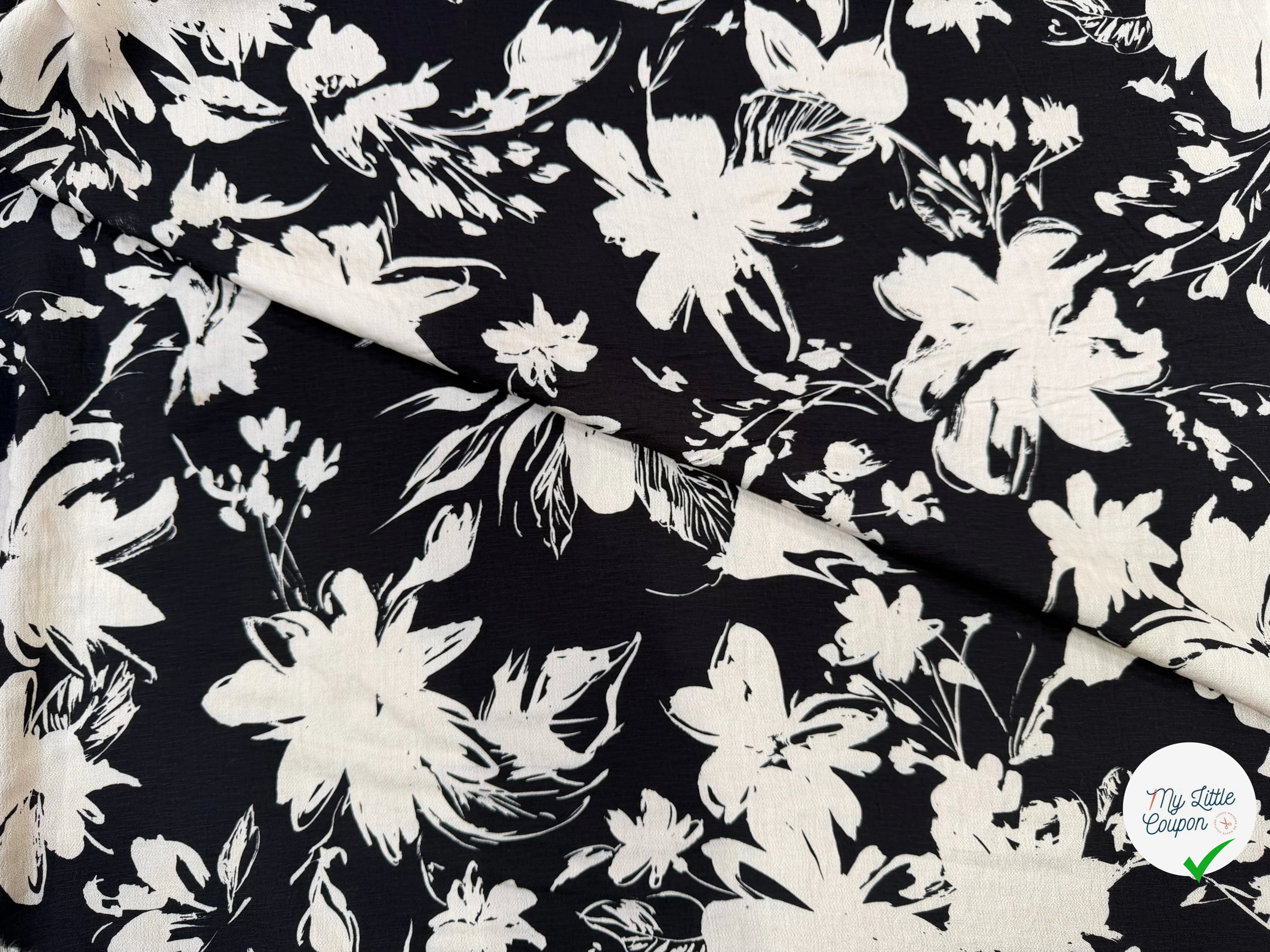 CREPE MAROCAIN 100% VISCOSE 3 - My Little Coupon