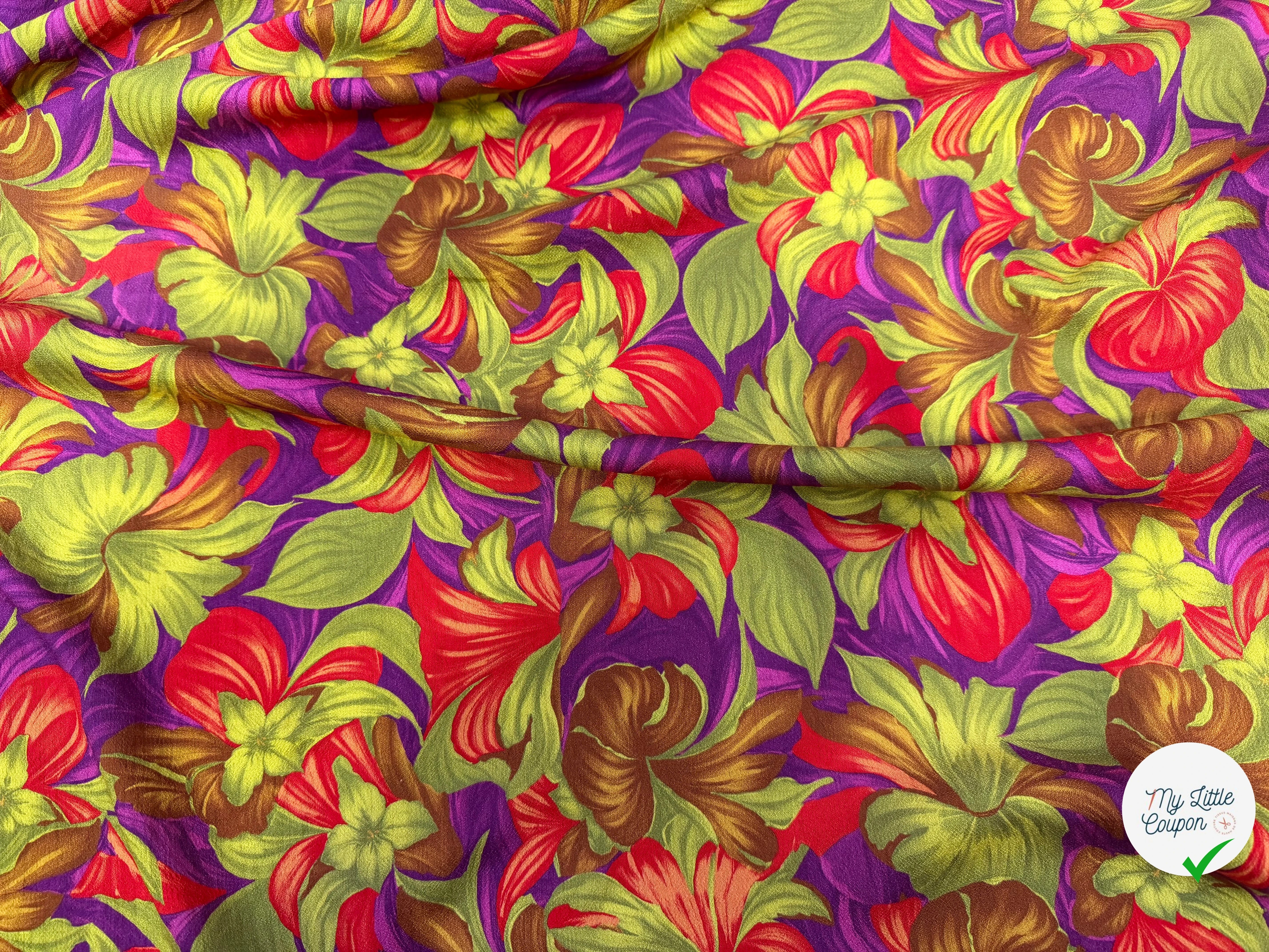 CREPE MAROCAIN 100% VISCOSE 7 - My Little Coupon