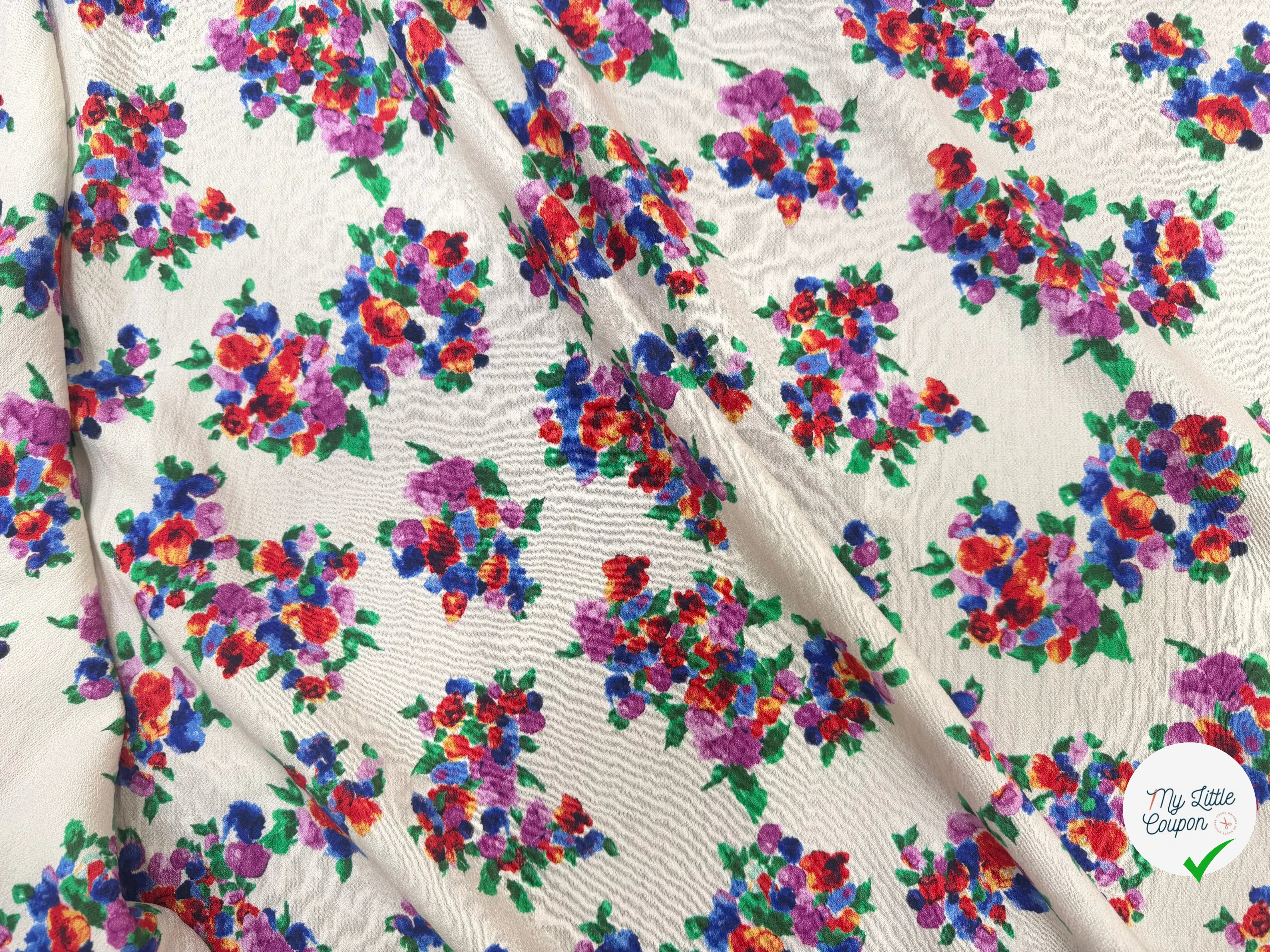 CREPE MAROCAIN 100% VISCOSE 8 - My Little Coupon