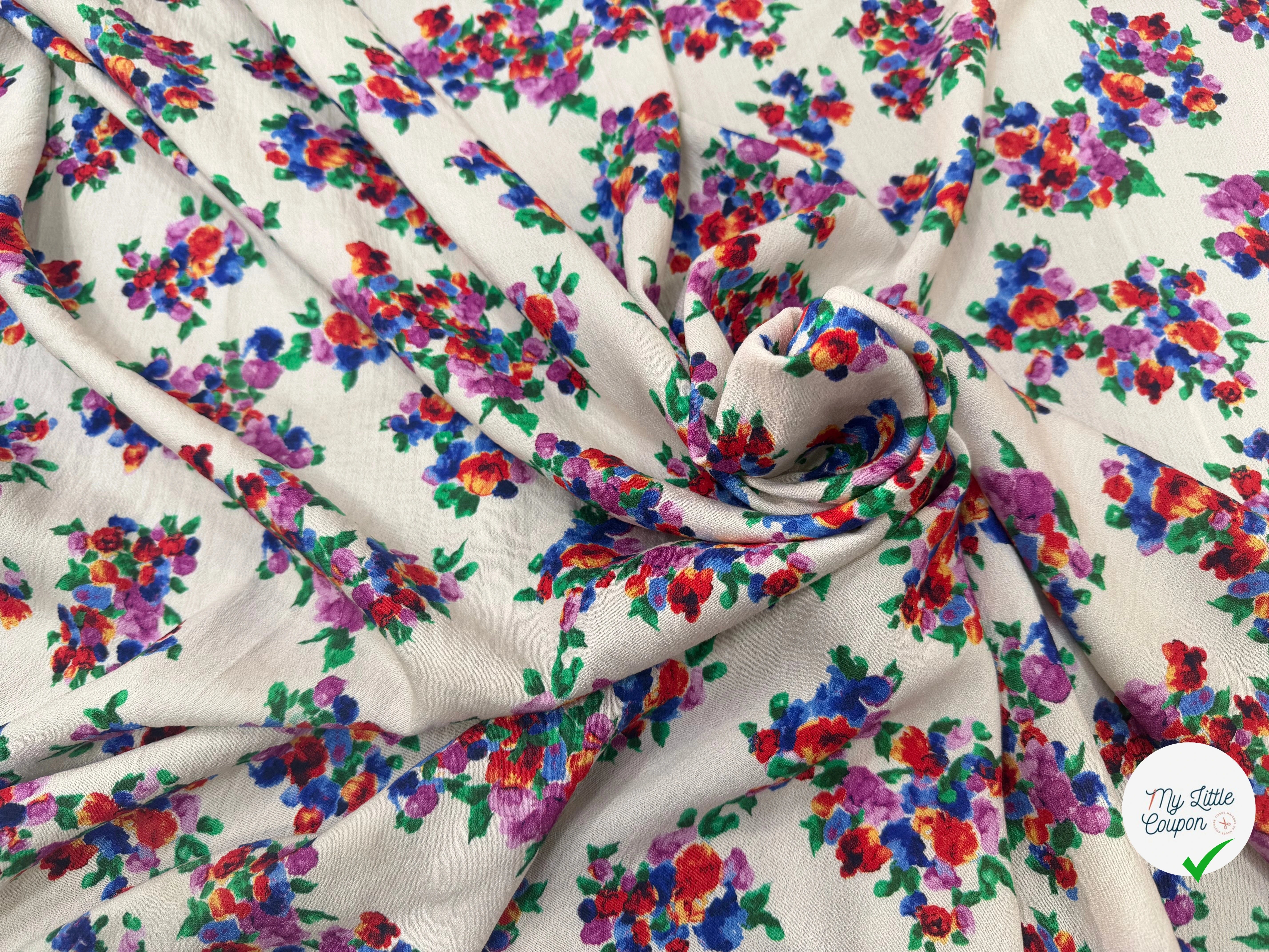 CREPE MAROCAIN 100% VISCOSE 8 - My Little Coupon