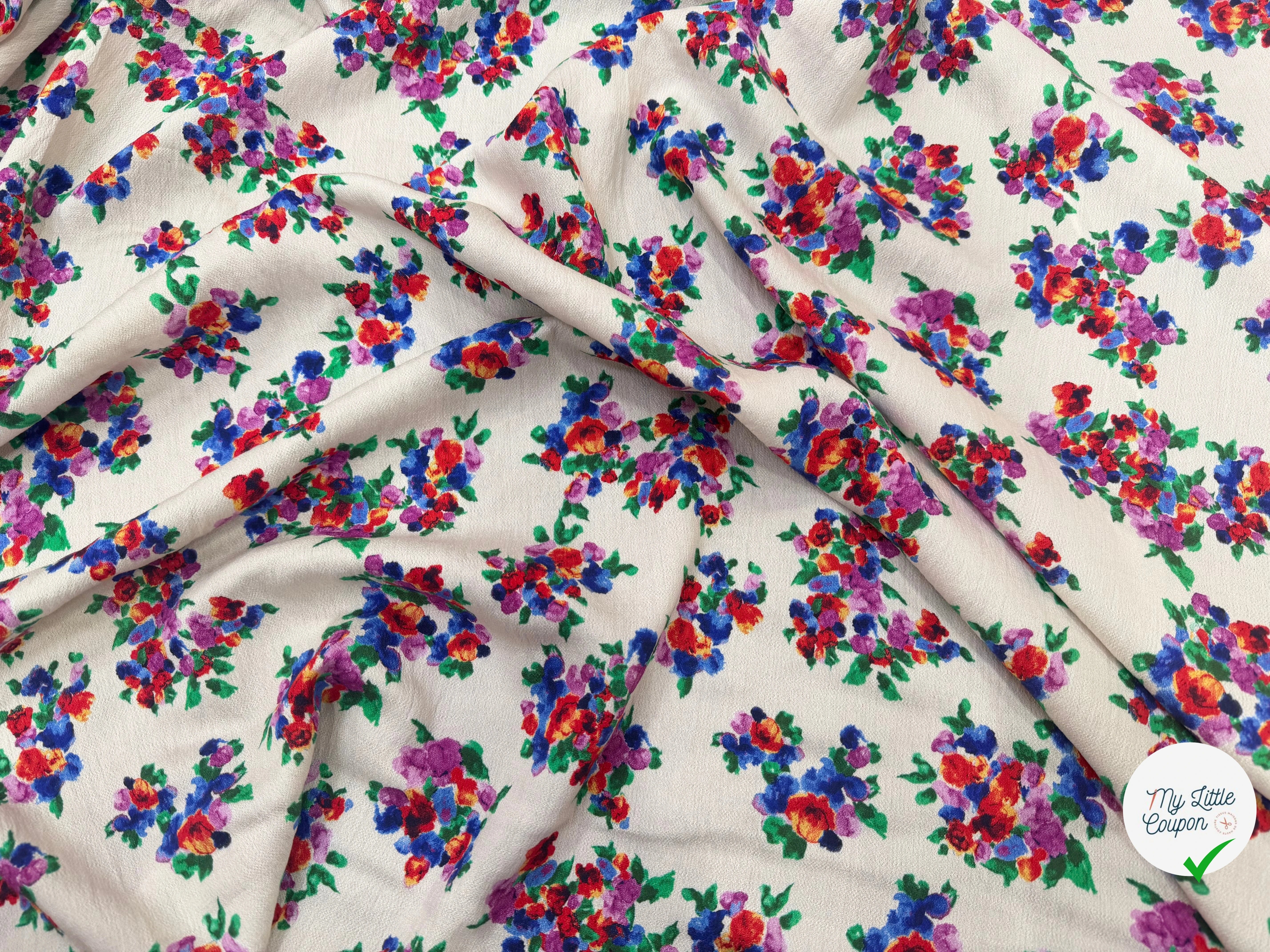 CREPE MAROCAIN 100% VISCOSE 8 - My Little Coupon