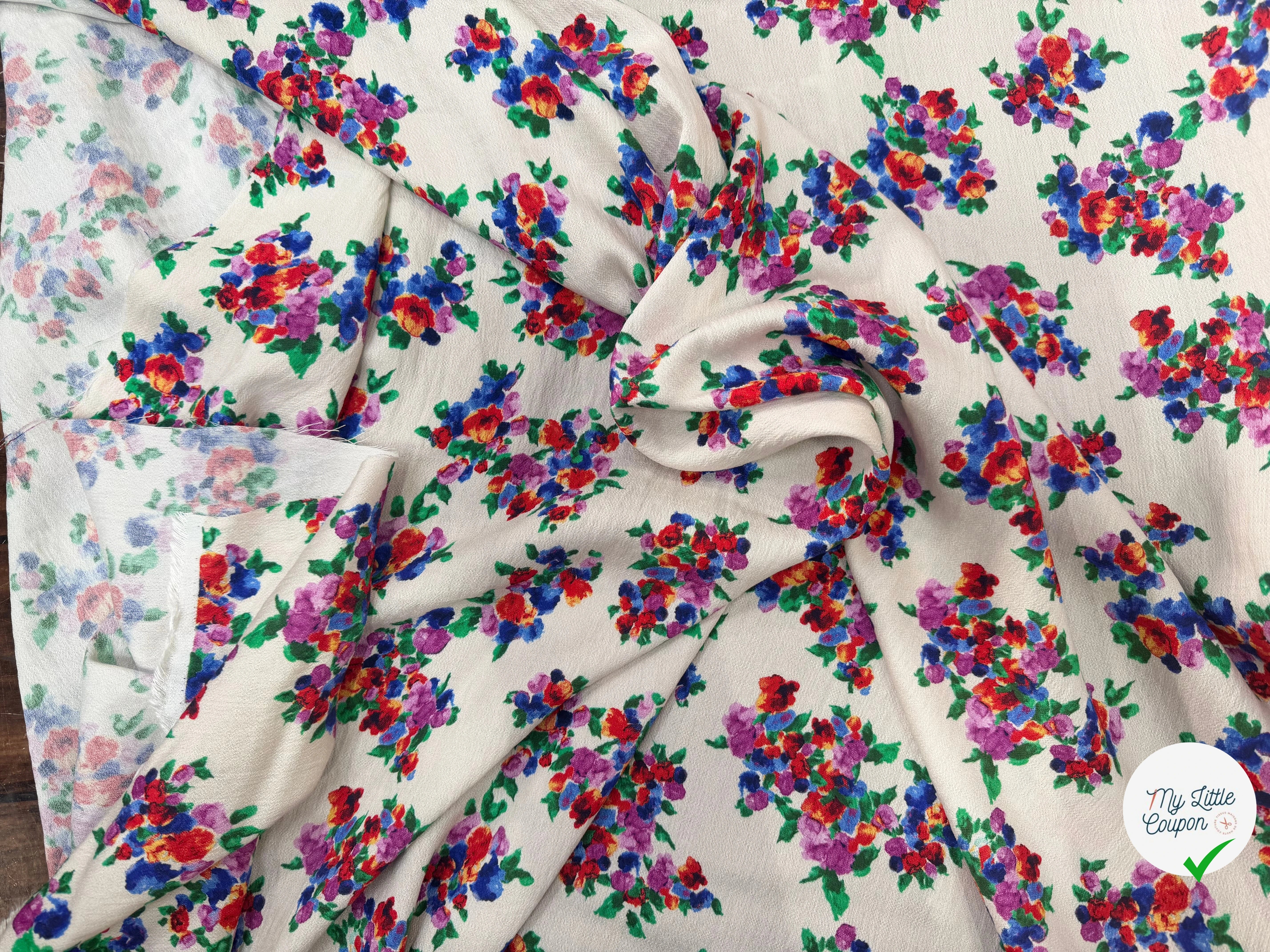 CREPE MAROCAIN 100% VISCOSE 8 - My Little Coupon
