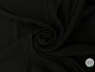 CRÊPE MAROCAIN 100% VISCOSE NOIR - My Little Coupon - tissu - coudre