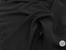 CRÊPE MAROCAIN 100% VISCOSE NOIR - My Little Coupon - tissu - coudre