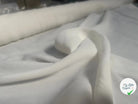 CRÊPE MAROCAIN 100% VISCOSE UNI BLANC - My Little Coupon
