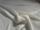 CRÊPE MAROCAIN 100% VISCOSE UNI BLANC - My Little Coupon