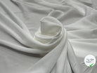 CREPE MAROCAIN BLANC - My Little Coupon