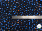 CREPE MAROCAIN COMO FOND BLEU - My Little Coupon