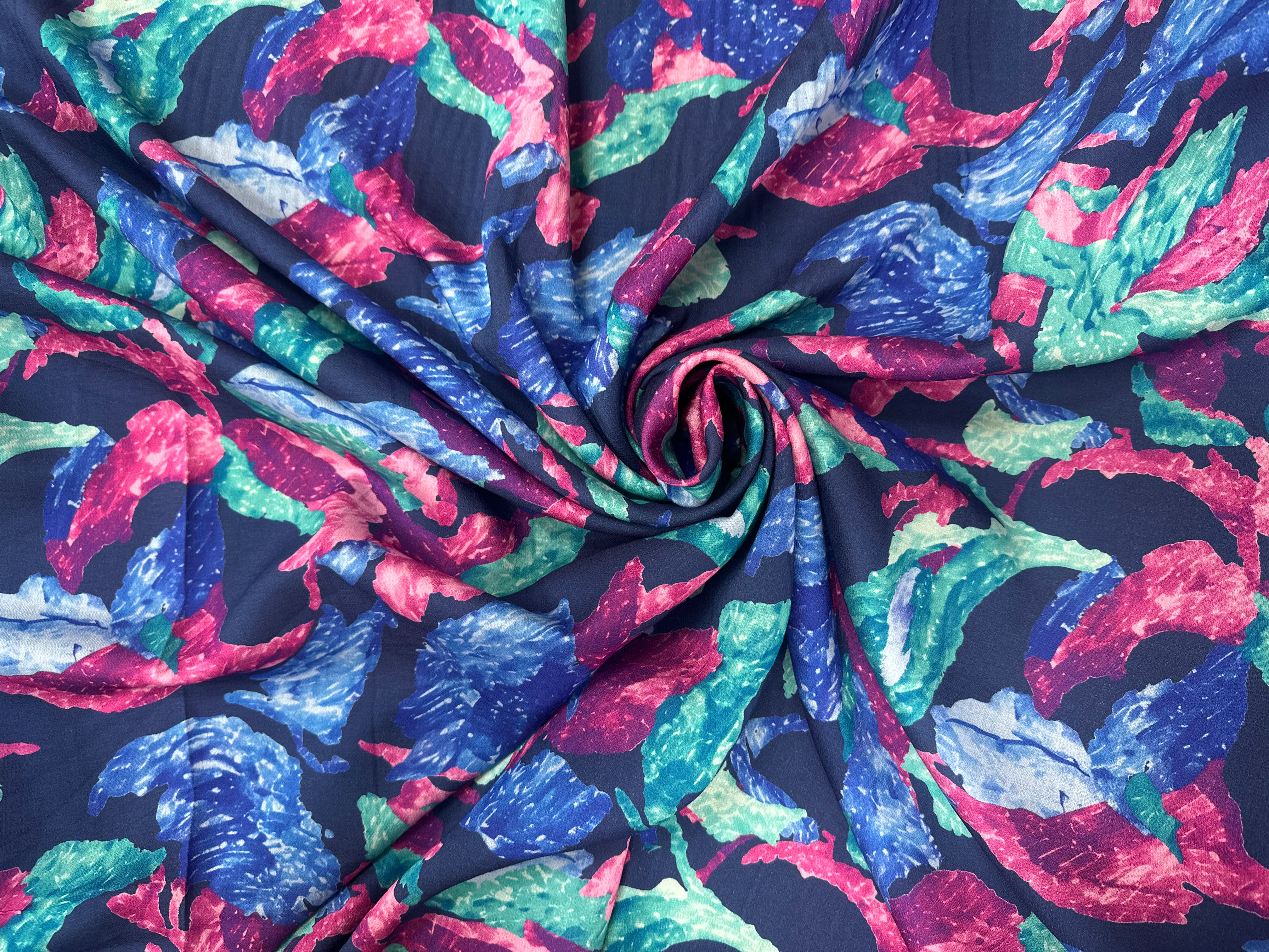 CREPE MAROCAIN FLORALIE CHIC - My Little Coupon