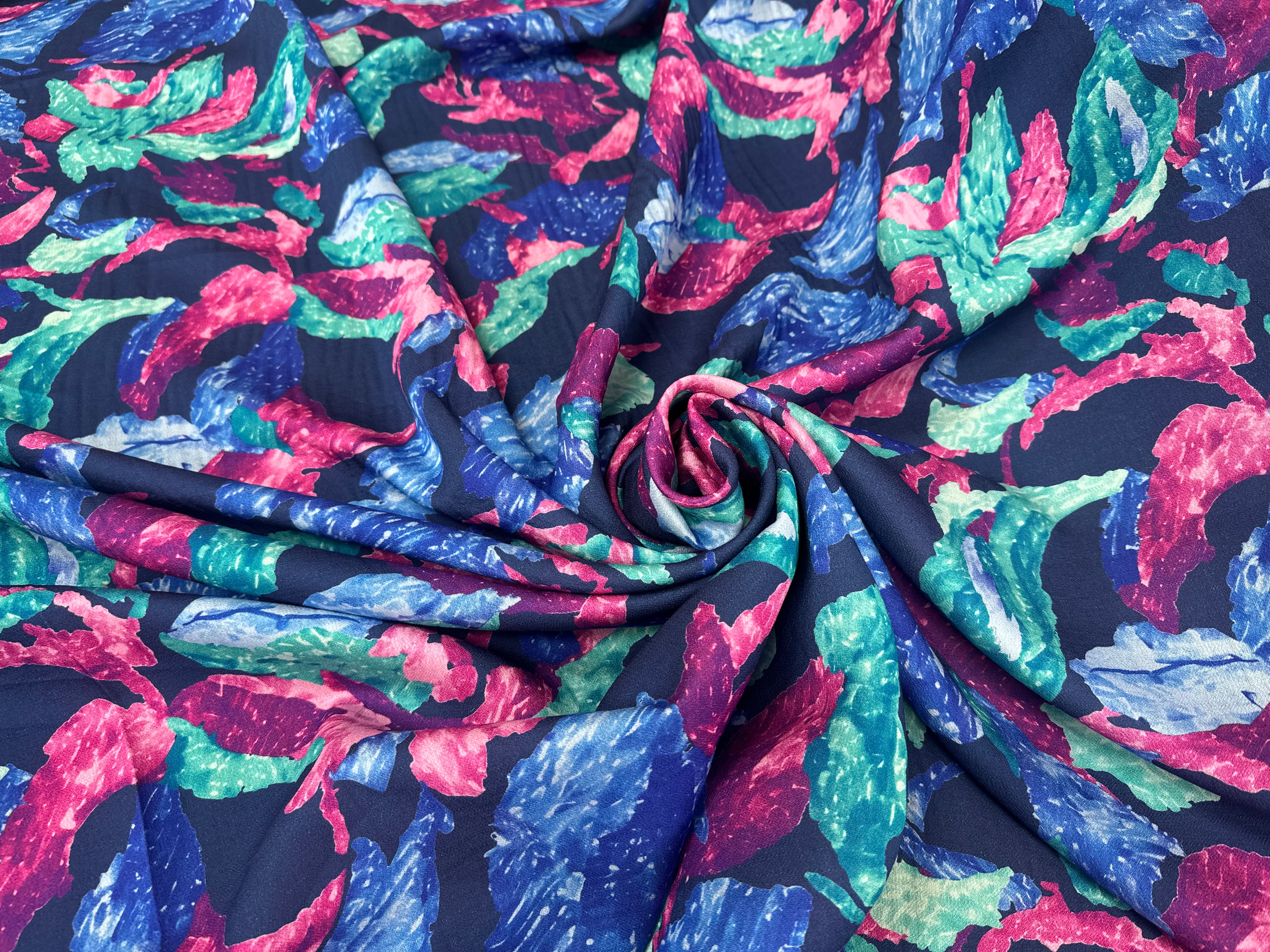 CREPE MAROCAIN FLORALIE CHIC - My Little Coupon