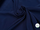 CREPE MAROCAIN VISCOSE BLEU - My Little Coupon