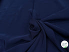 CREPE MAROCAIN VISCOSE BLEU - My Little Coupon