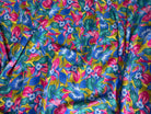 CREPE MAROCAIN VISCOSE FLEURS RETRO - My Little Coupon