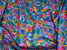CREPE MAROCAIN VISCOSE FLEURS RETRO - My Little Coupon