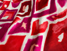 CRÊPE MAROCAIN VISCOSE GÉOMÉTRIE LOVE - My Little Coupon