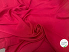 CREPE MAROCAIN VISCOSE JTM BB LOVE ROUGE - My Little Coupon