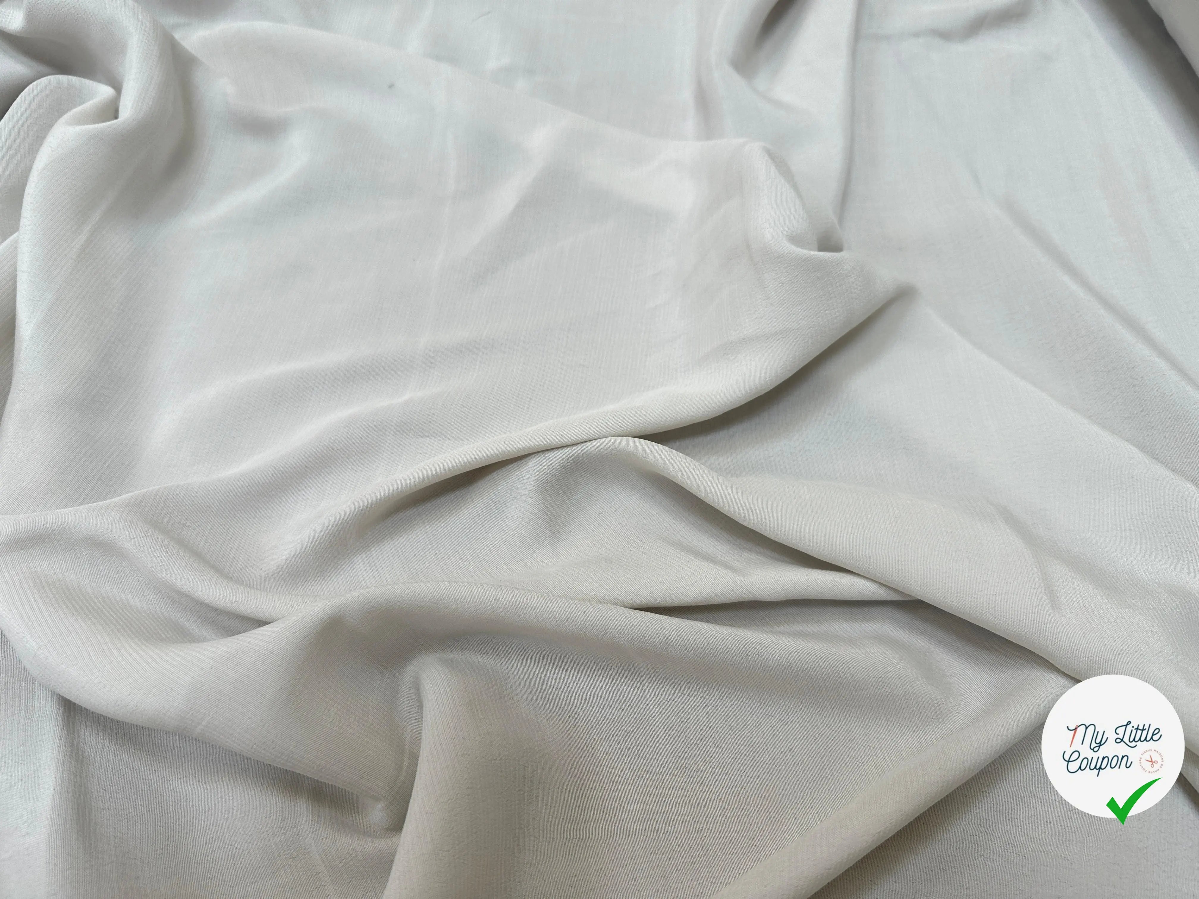 CREPE MAROCAIN VISCOSE OATMEAL - My Little Coupon