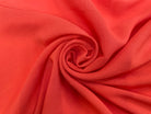 CREPE MAROCAIN VISCOSE ORANGE - My Little Coupon