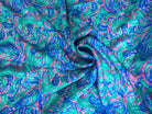 CREPE MAROCAIN VISCOSE RIVIERE DE PAISLEY SOPHISTIQUÉ - My Little Coupon