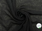 CRÊPE MEMBRANE STRETCH NOIR - My Little Coupon - tissu - coudre