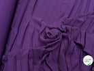 CREPE PLISSÉ FLUIDE DEEP VIOLET - My Little Coupon