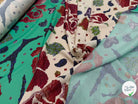 CRÊPE POLYESTER IMPRIMÉ FLORAL GROSSES FLEURS RAPPORT 98 CM CREPE SB GROSSES FLEURS - My Little Coupon