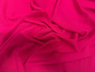 CREPE POLYESTER STRECH JAPAN UNI ROSE FUSHIA - My Little Coupon