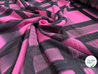 CREPE ROSE CARREAUX IRREGULIERS ROSE - My Little Coupon