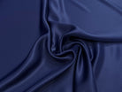 CREPE SATINÉ LOURD BLEU 150CM - My Little Coupon
