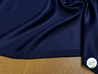 CREPE SATINÉ LOURD BLEU 150CM - My Little Coupon