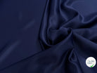 CREPE SATINÉ LOURD BLEU 150CM - My Little Coupon