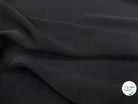 CREPE SATINÉ LOURD FLUIDE NOIR 140CM - My Little Coupon