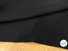 CREPE SATINÉ LOURD FLUIDE NOIR 140CM - My Little Coupon