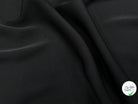 CREPE SATINÉ LOURD FLUIDE NOIR 140CM - My Little Coupon