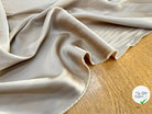 CREPE SATINÉ MADE IN JAPAN BEIGE - My Little Coupon