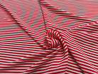 CREPE SEMI-GAUFFRÉ RAYURES ROUGE - My Little Coupon