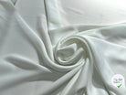 CREPE SEMI-LOURD ENVERS SATIN BLANC TOMBÉ PARFAIT - My Little Coupon
