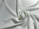 CREPE SEMI-LOURD ENVERS SATIN BLANC TOMBÉ PARFAIT - My Little Coupon
