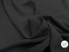 CREPE SEMI-LOURD QUALITÉ COUTURE NOIR - My Little Coupon