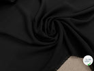 CREPE SERGÉ NOIR SOUPLE - My Little Coupon