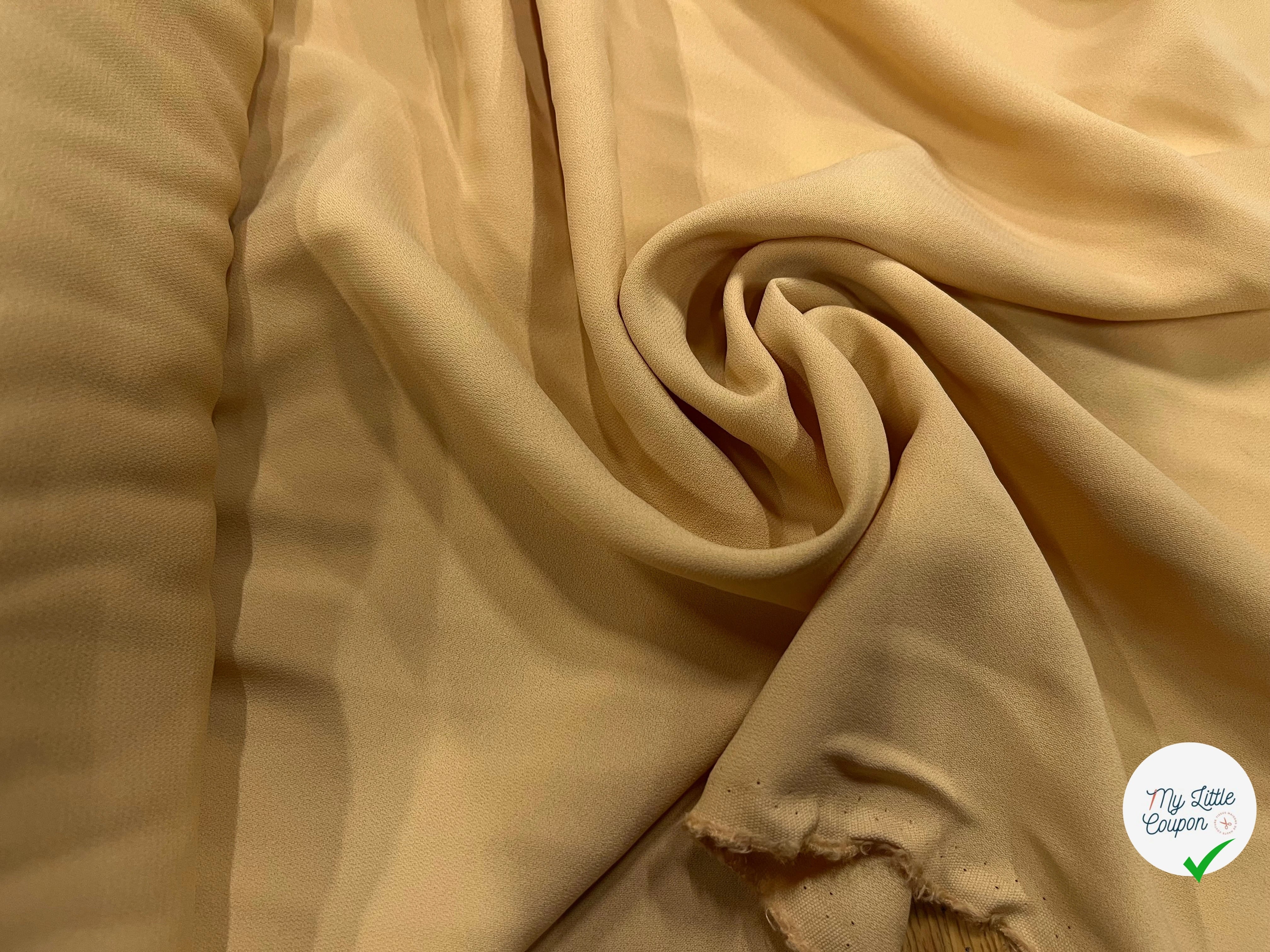 CREPE VISCOSE BEIGE 135CM - My Little Coupon