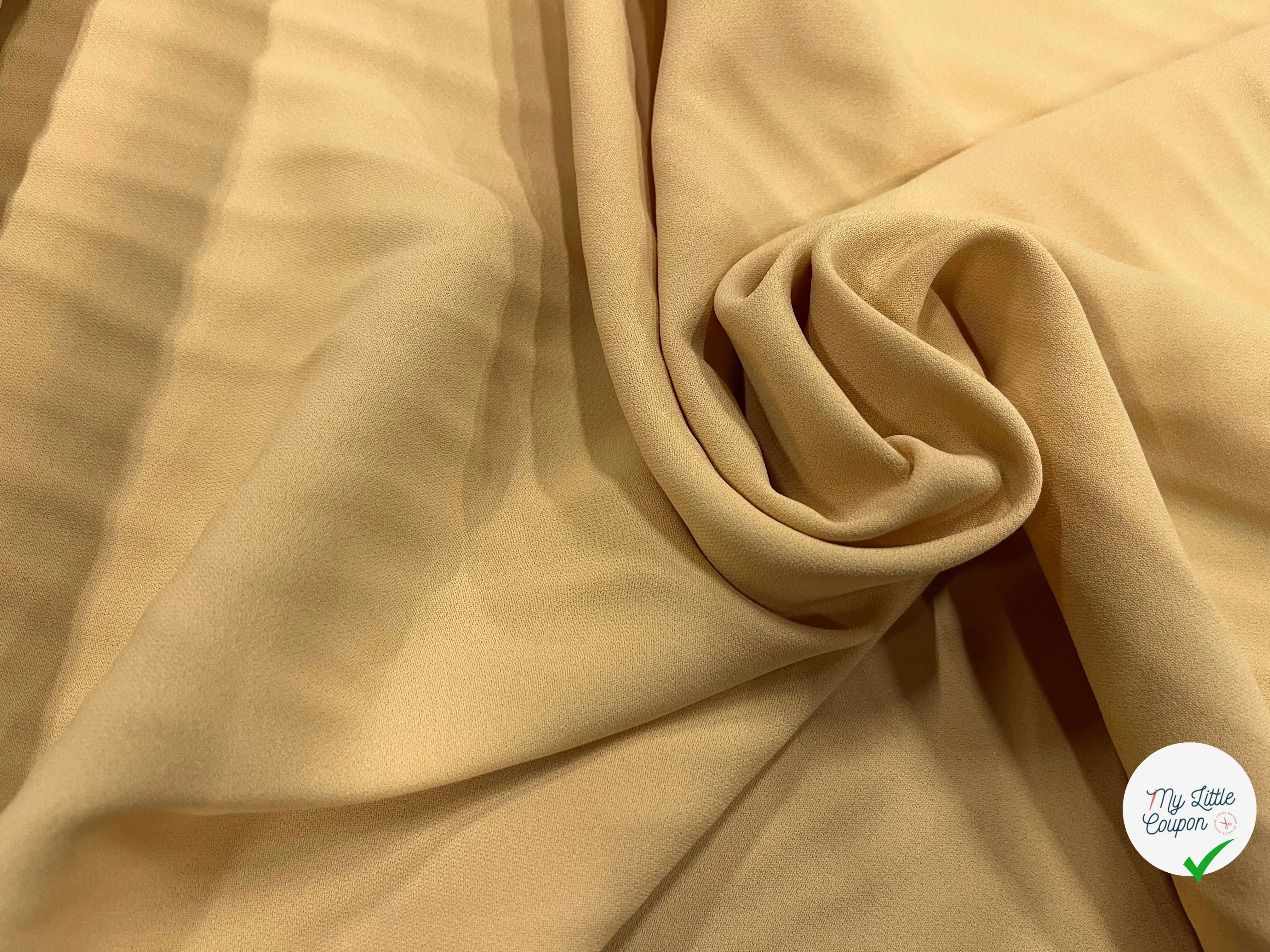 CREPE VISCOSE BEIGE 135CM - My Little Coupon