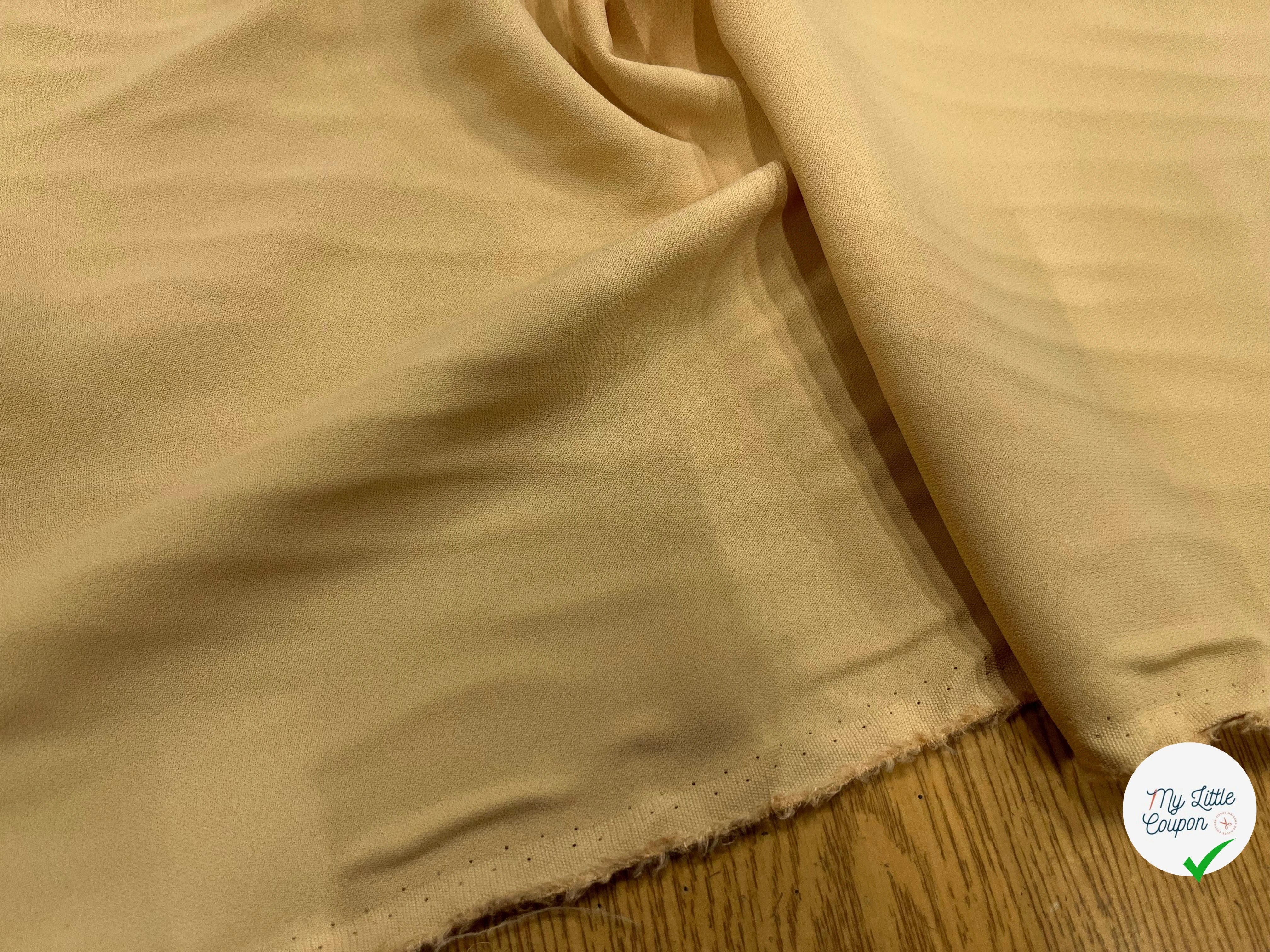 CREPE VISCOSE BEIGE 135CM - My Little Coupon