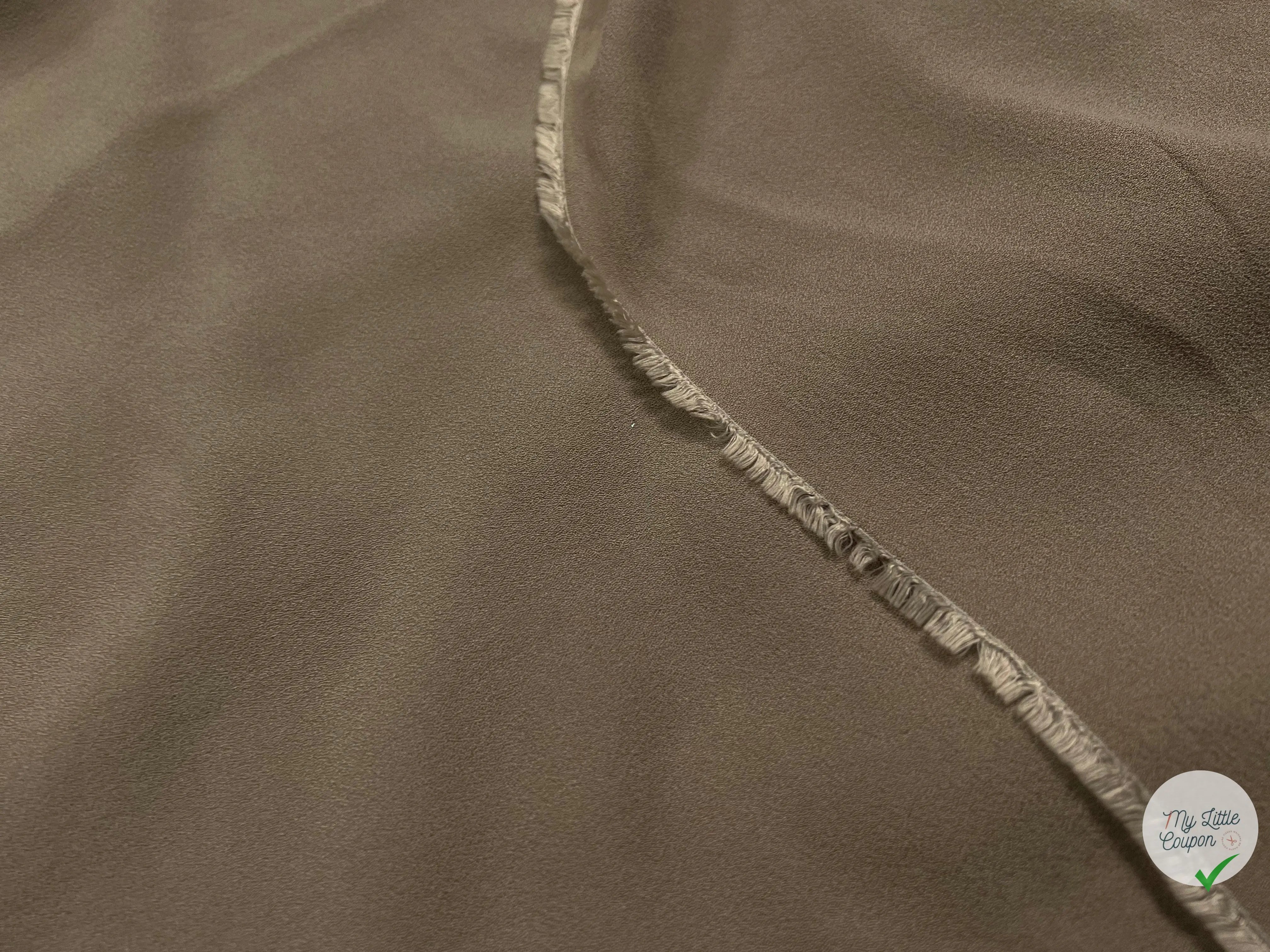 CRÊPE VISCOSE BEIGE CARAMEL - My Little Coupon - tissu - coudre