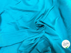 CREPE VISCOSE BLEU CANARD - My Little Coupon