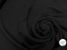 CREPE VISCOSE CHIC TOMBÉ FAÇON PLISSÉE NOIR 100% VISCOSE - My Little Coupon