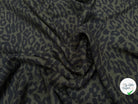 CRÊPE VISCOSE FALL PANTHER KAKI - My Little Coupon