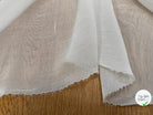 CREPE VISCOSE FLUIDE AVEC 20% SOIE ÉCRU - My Little Coupon