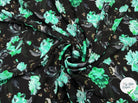 CRÊPE VISCOSE IMPRIMÉ VISION FLORALES NOCTURNES MSO
