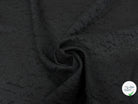 CREPE VISCOSE JACQUARD NOIR 67% VI - My Little Coupon